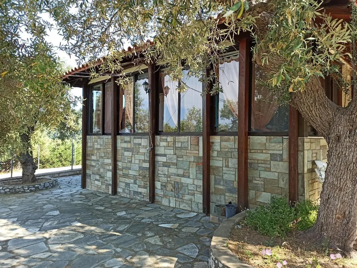 Green & Blue House In Halkidiki In 보우르보우로우 펜션